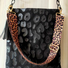 PU Leather Shoulder Bag with Tassel